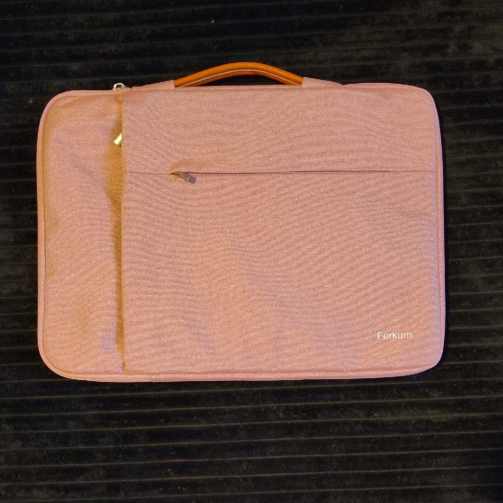 Pink Laptop Sleeve with Handle